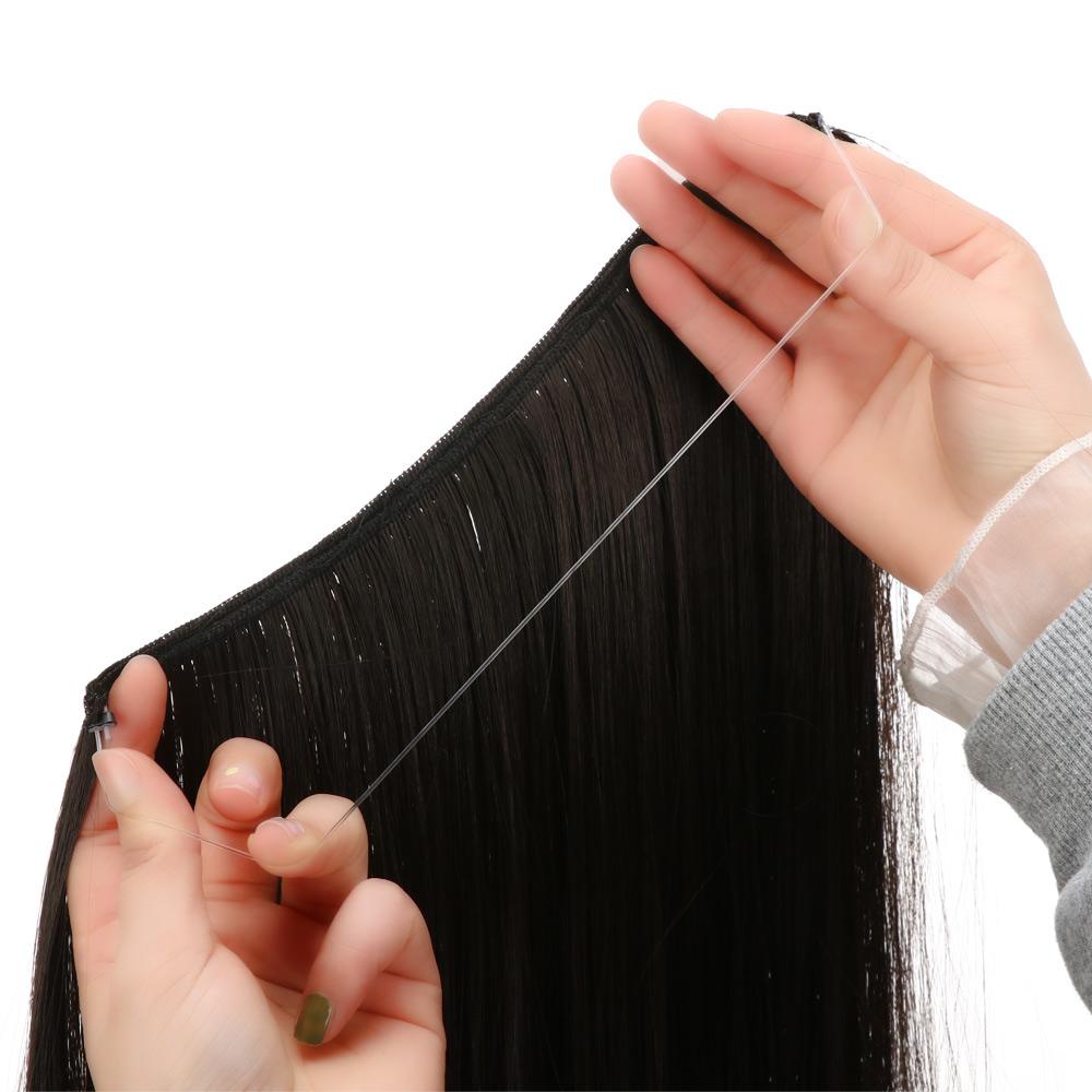 SUMU Đuôi Ngựa Giả 22 Inch Tạo Kiểu Tóc Thời Trang