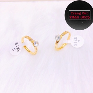 Nhẫn nữ titan lấp lánh NN038