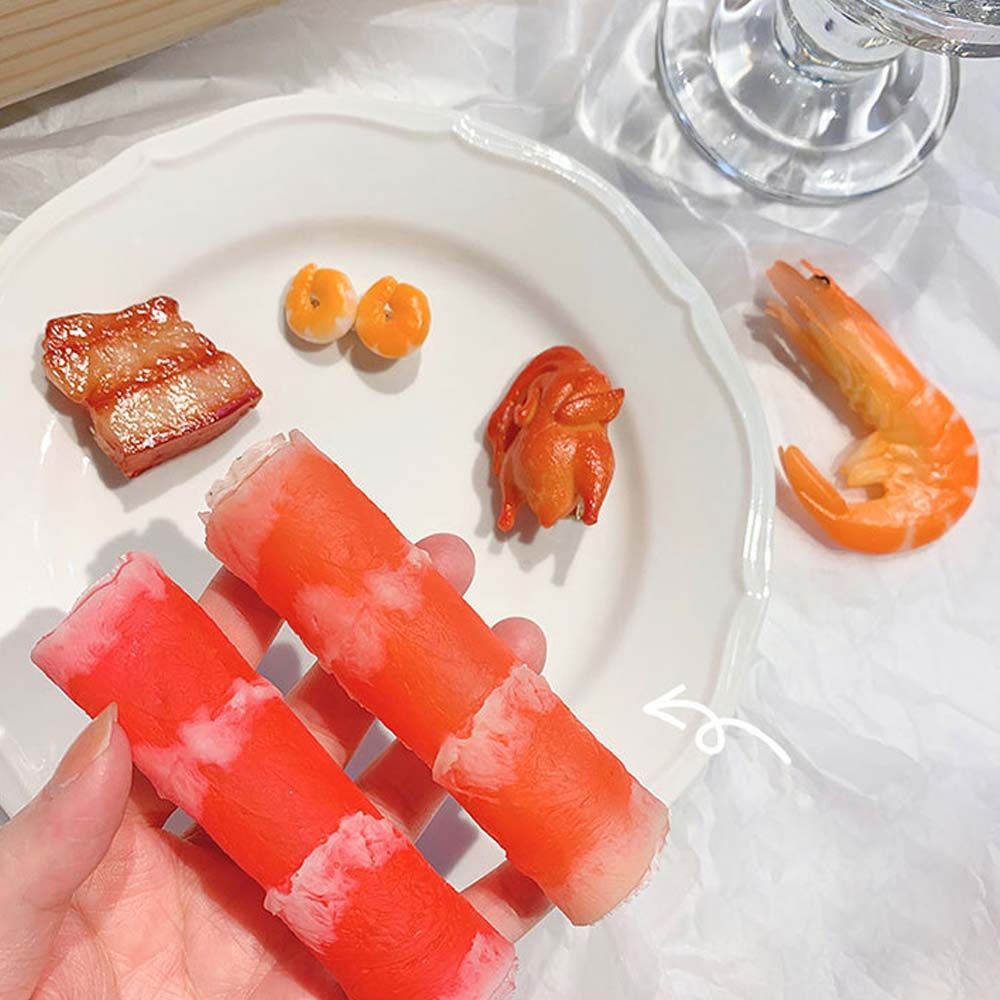 Kẹp tóc hình thức ăn nhanh đa dạng bằng hợp kim phong cách Hàn Quốc đáng yêu cho nữ