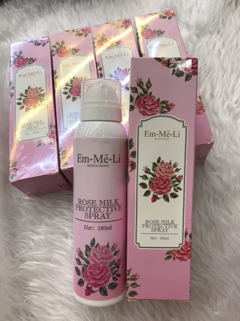 Nước xịt trang điểm hoa hồng Em-Me-Li Pháp | BigBuy360 - bigbuy360.vn
