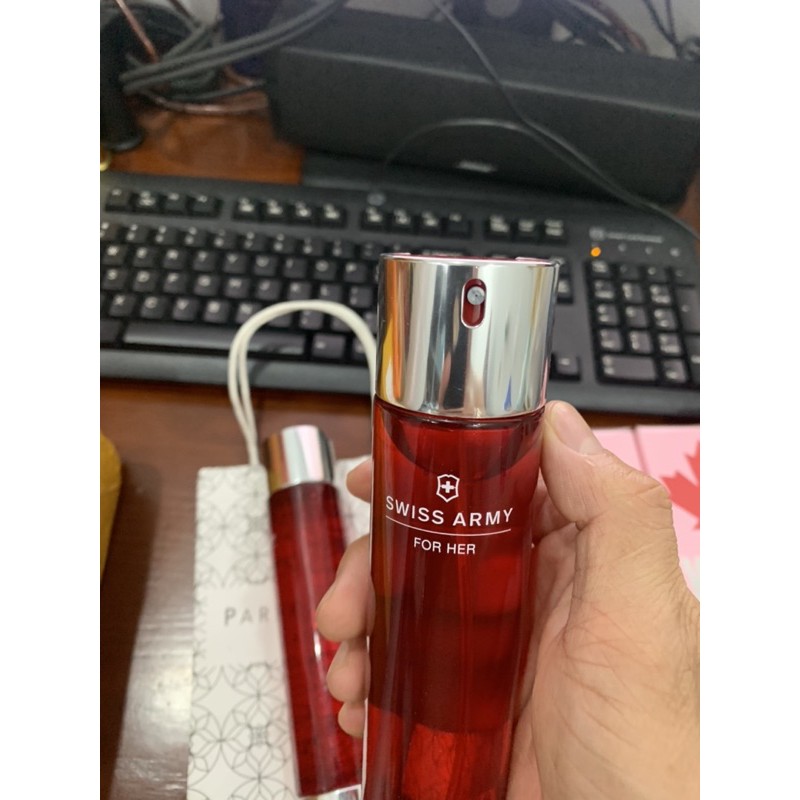 Nước hoa swiss army for her edt 100ml tester (mất hộp, sale rẻ)