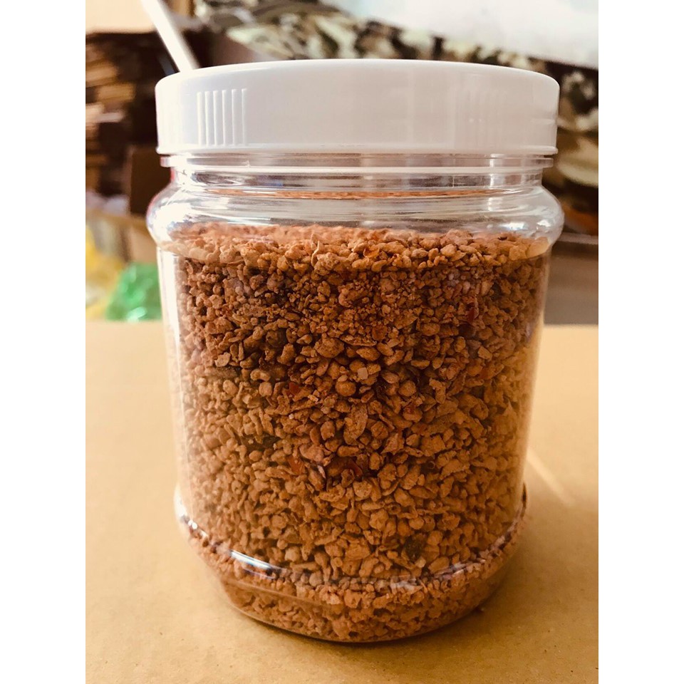 Hủ 200g Muối Tôm Tây Ninh Hạt Dùng Ăn Trái Cây