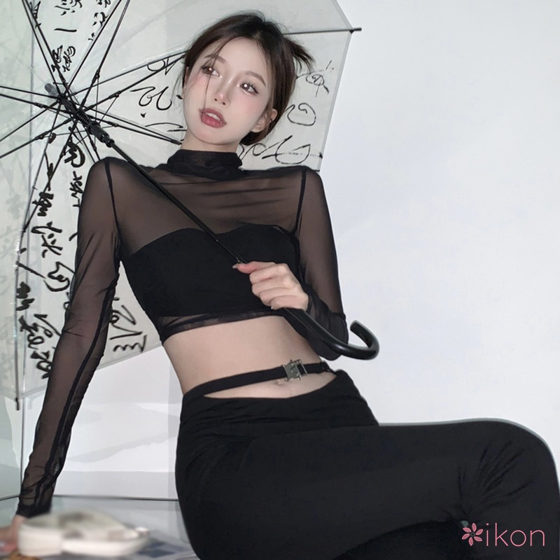 Áo Croptop Màu Sắc Trơn Thiết Kế Hở Lưng Quyến Rũ Cho Nữ