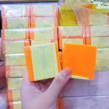 Soap sữa gạo và soap cam nghệ Thái Lan