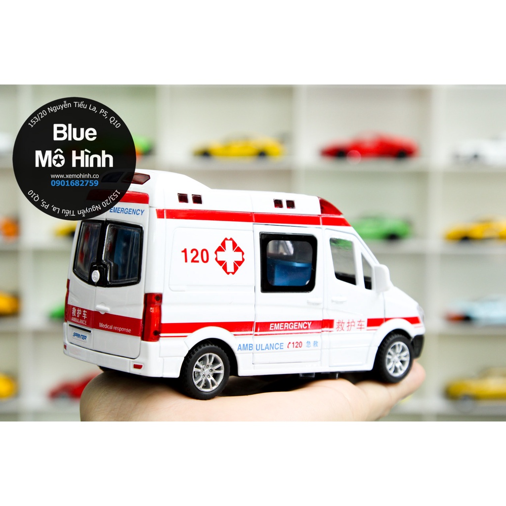 Mô hình xe cứu thương xe cấp cứu Ambulance