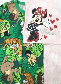1021- Set bộ thun đùi bé trai HM