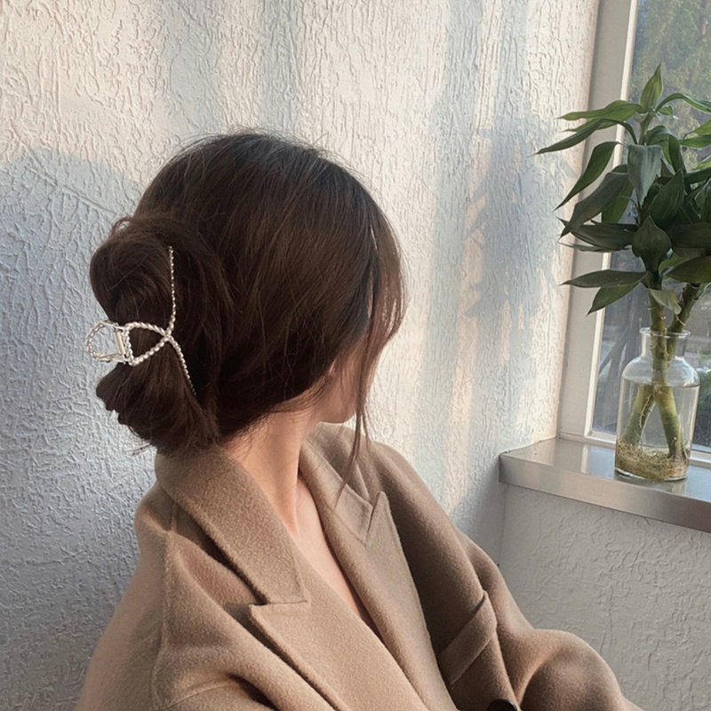 Kẹp Tóc Kim Loại Thời Trang Hàn Quốc Thanh Lịch Cho Nữ timetunnel