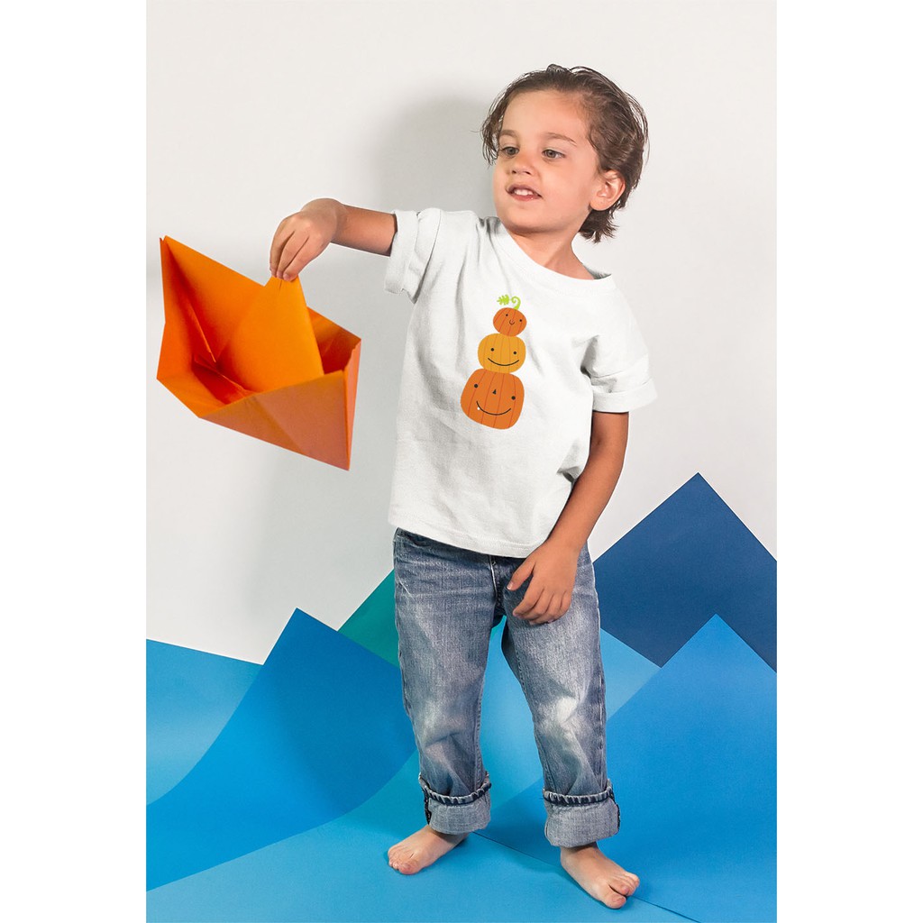 Áo Thun Bé Trai - Trái Bí - Dễ Thương - Halloween Unisex Cao Cấp SKT20-01836