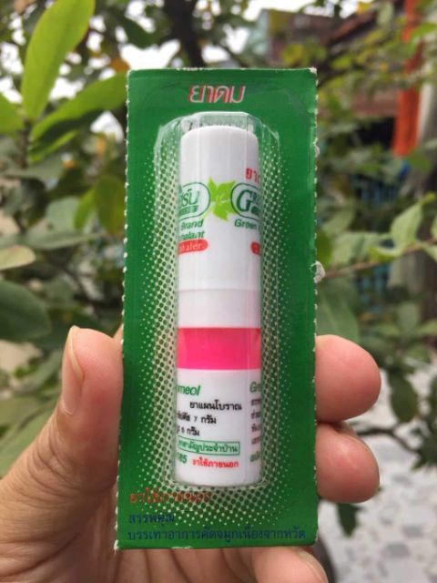 Ống Hít Thông Mũi GREEB HERB Thái Lan