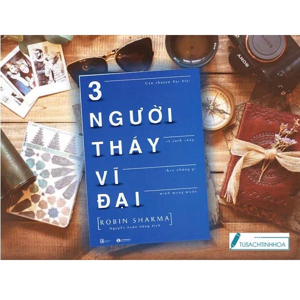 Sách - Ba Người Thầy Vĩ Đại Tặng Bookmark
