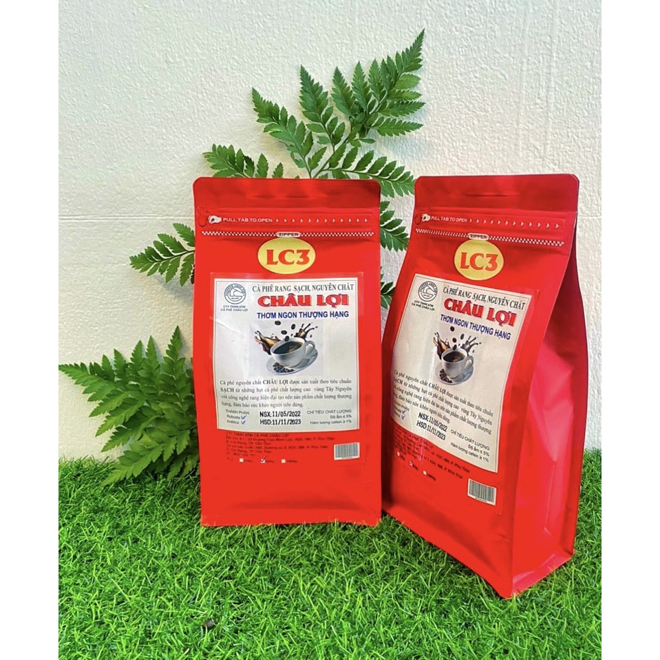 500g Cà Phê Blend - CF Phối (Robusta + Arabica + Culi) - Rang Mộc - Nguyên Chất - Kiểm Định Chất Lượ