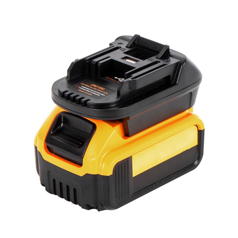 Bộ Chuyển Đổi Pin Usb Cho 20V DEWALT Dc200 Milwaukee M18 Chất Lượng Cao Makita