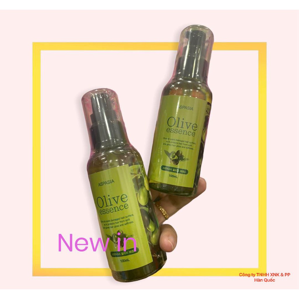 TINH CHẤT DƯỠNG TÓC OLIU - ASPASIA OLIVE ESSENCE