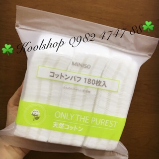 Bông tẩy trang Miniso Moomin 180c