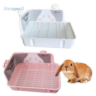 Hộp đi vệ sinh cho thỏ thú cưng nhỏ - ảnh sản phẩm 1