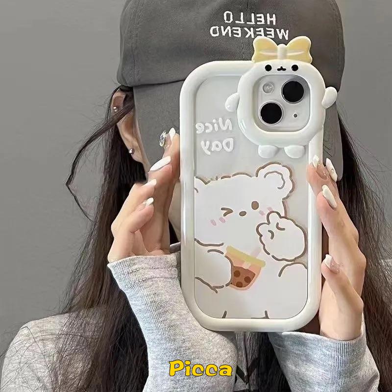 Ốp Điện Thoại Mềm Chống Sốc Hình Quái Vật 3D Cho IPhone 11 XR 7 8 6 6S 14 Plus 11 13 12 14 Pro MAX X XS MAX SE 2020