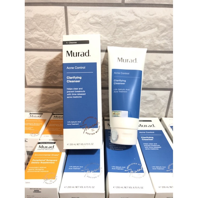 Gel Rửa Mặt Cho Da Mụn Clarifying Cleanser Murad 200ml | BigBuy360 - bigbuy360.vn