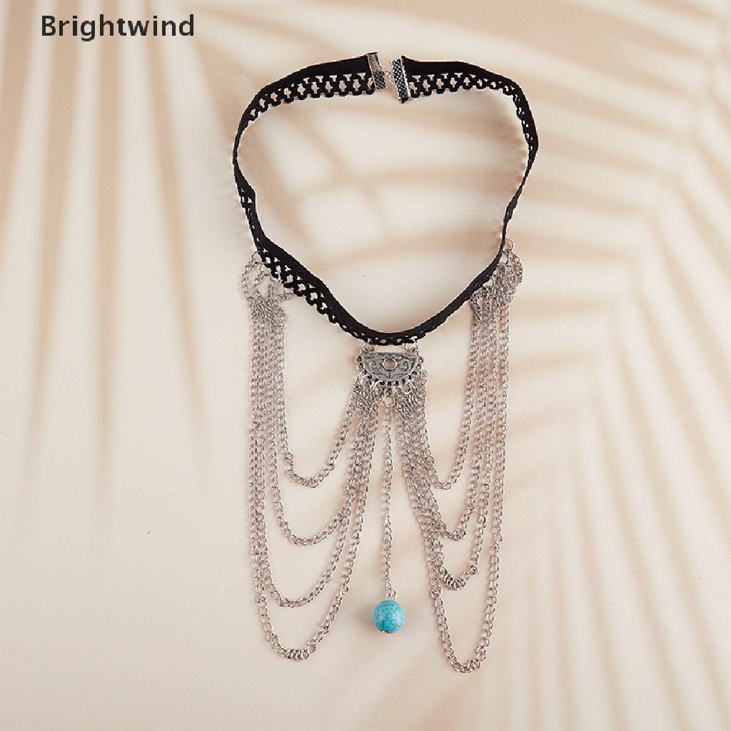 [Brightwind] Bohemian Leg Chain Women Sexy Long Tassel Pendants Thigh Harness Body Jewelry Hot Sell