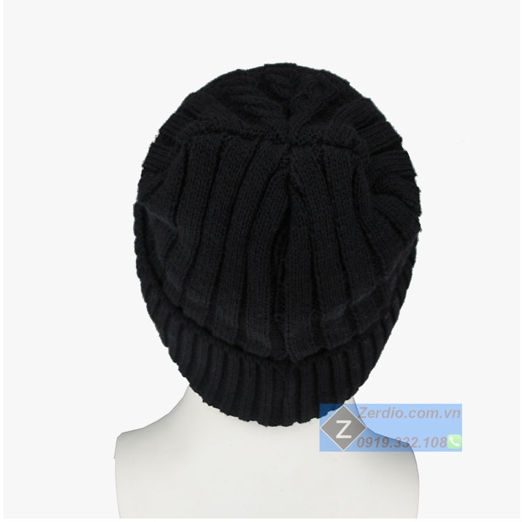 Mũ, Nón Len Hiphop Beanie SPORT Nam Nữ có lót lông cực ấm - ML017