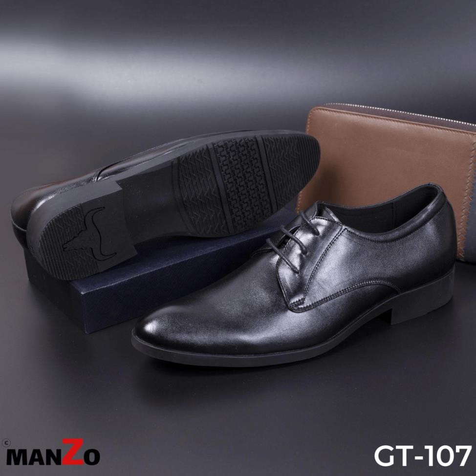 [DA THẬT] GIÀY NAM CAO CẤP CÔNG SỞ - GIÀY TÂY DÂY BUỘC NAM BẢO HÀNH 12 THÁNG TẠI MANZO STORE - GT107 | WebRaoVat - webraovat.net.vn