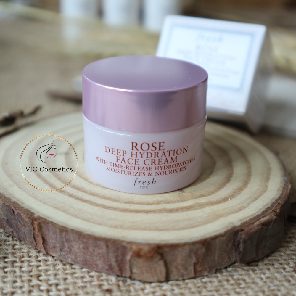 [AUTH] Kem dưỡng ẩm FRESH Rose Deep Hydration Face Cream 7ml