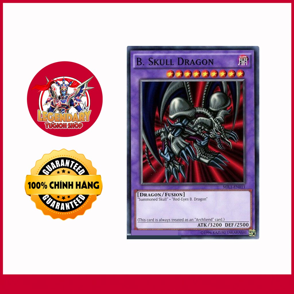 EN]Thẻ Bài Yugioh Chính Hãng] B. 'Skull' Dragon