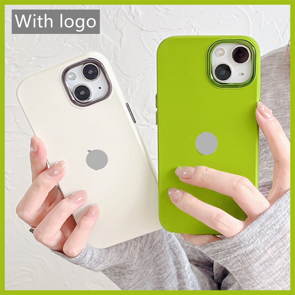 Ốp Điện Thoại Silicon Dẻo Mềm Mạ Màu Kẹo Bảo Vệ Camera Cho iPhone 13 14 Max 11 12 14 Pro Max XS Max XR X 13 Pro Max