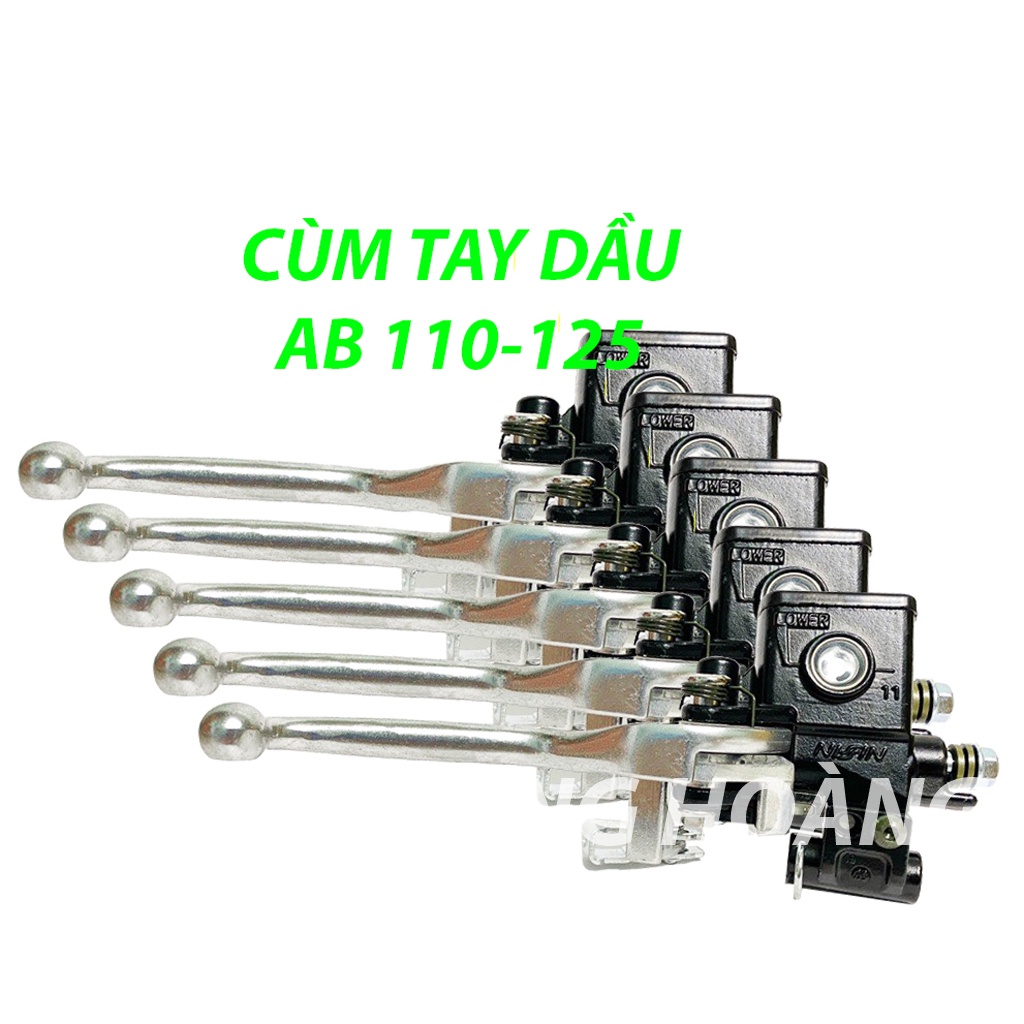 Cùm Tay Dầu Thắng Đĩa AB 110-125 Airblade 110 Hàng Nissin Chất Lượng Cao PKPH