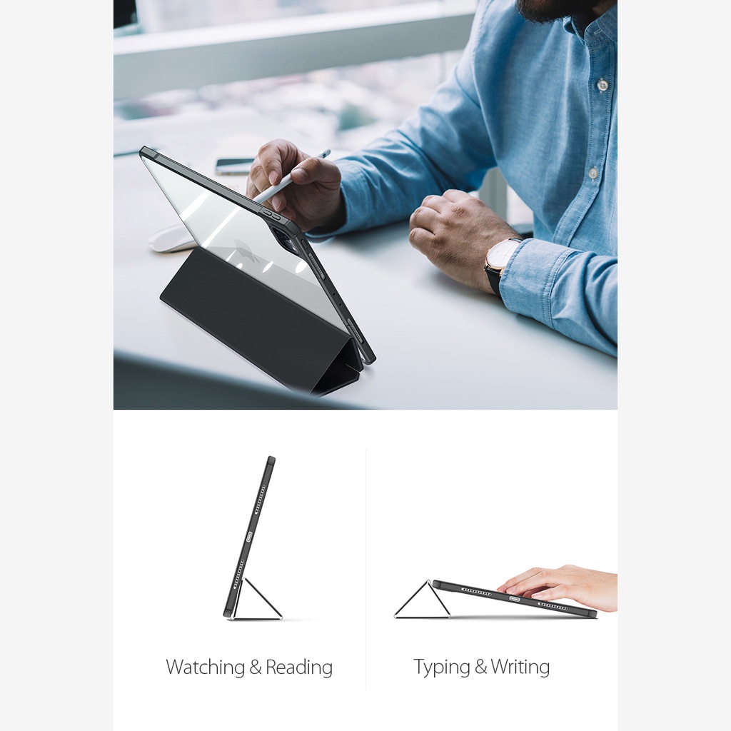 Bao da DUX DUCIS cho iPad Pro 11 inch  - Mặt lưng trong, KHÔNG KHAY BÚT