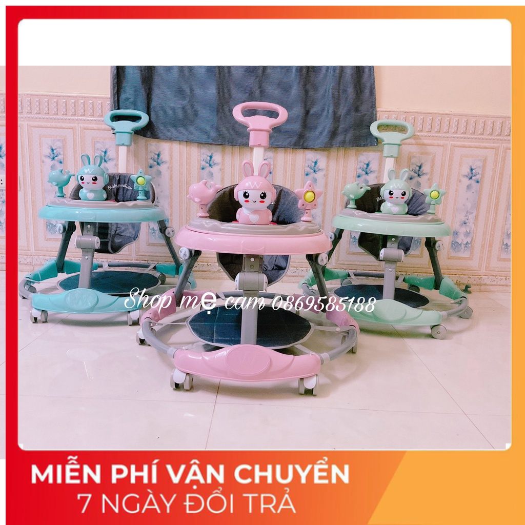Xe tròn tập đi 2in1 (kết hơp bàn ăn cho bé)