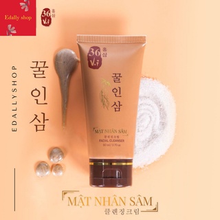 Sữa Rửa Mặt Mật Nhân Sâm 36vi - Meea origin 80ml chính hãng