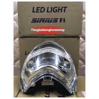 đèn pha led 2 tầng cao cấp LED LIGHT cho xe Sirius FI