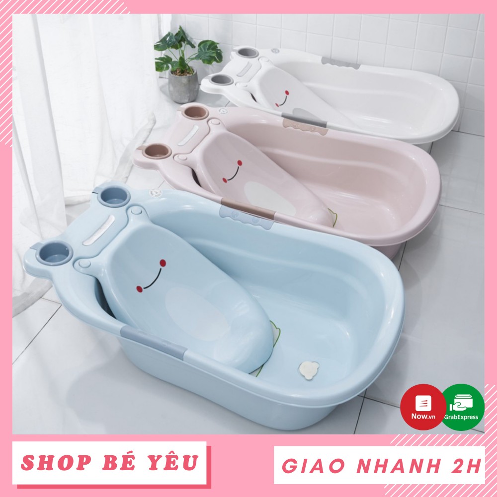 Chậu tắm cho bé  𝑭𝒓𝒆𝒆𝒔𝒉𝒊𝒑  Chậu tắm cho bé hình ếch đa năng dễ dàng sử dụng phù hợp cho trẻ nhỏ