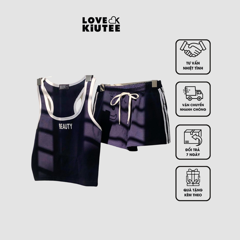 Set áo quần - áo váy năng động dành cho nữ LOVEKIUTEE
