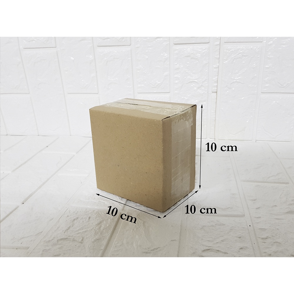 10x10x10 Hộp carton đóng hàng, thùng bìa carton COD đóng hàng