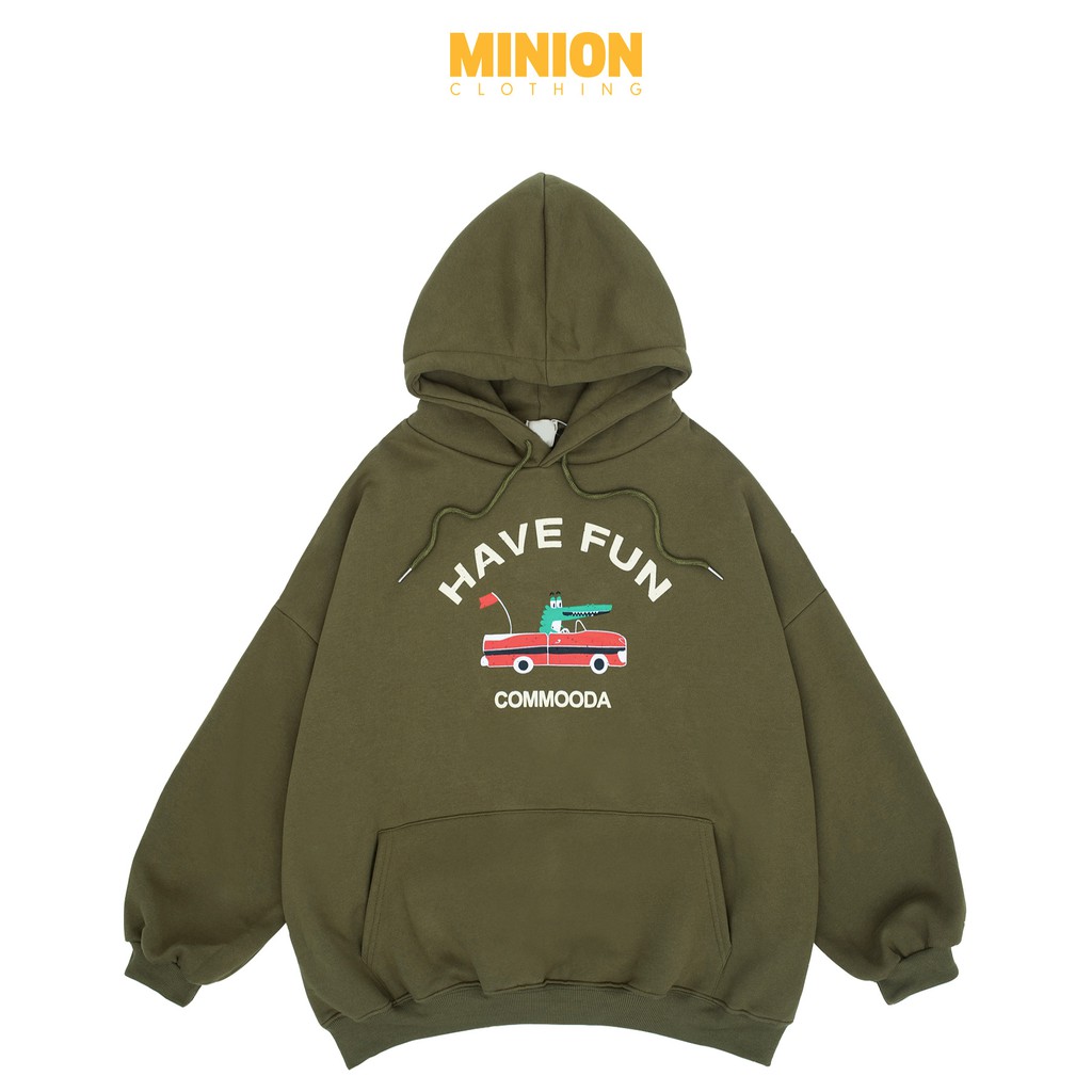 Áo hoodie nam nữ MINION CLOTHING nỉ lót bông form rộng sweater Unisex oversize Ulzzang Streetwear Hàn Quốc A2830 | BigBuy360 - bigbuy360.vn