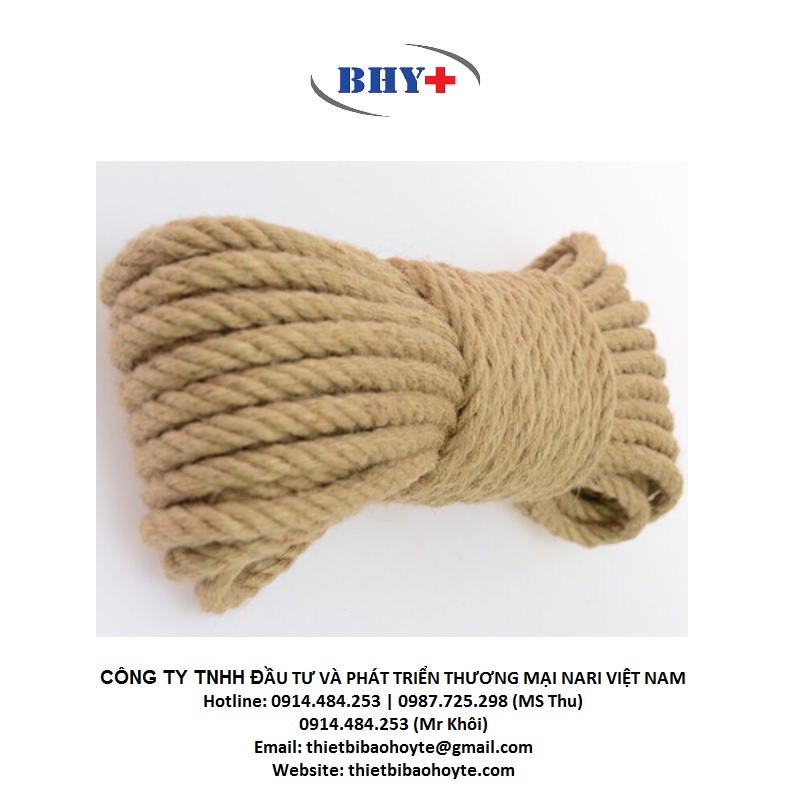 Dây cứu hộ lõi thép dài 20m - Dây cứu hộ cứu nạn pccc
