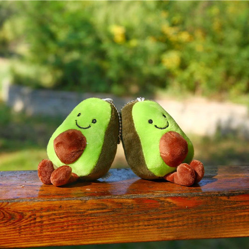 Epoch Móc Chìa Khóa Hình Trái Bơ Nhồi Bông Dễ Thương Nhiều Màu