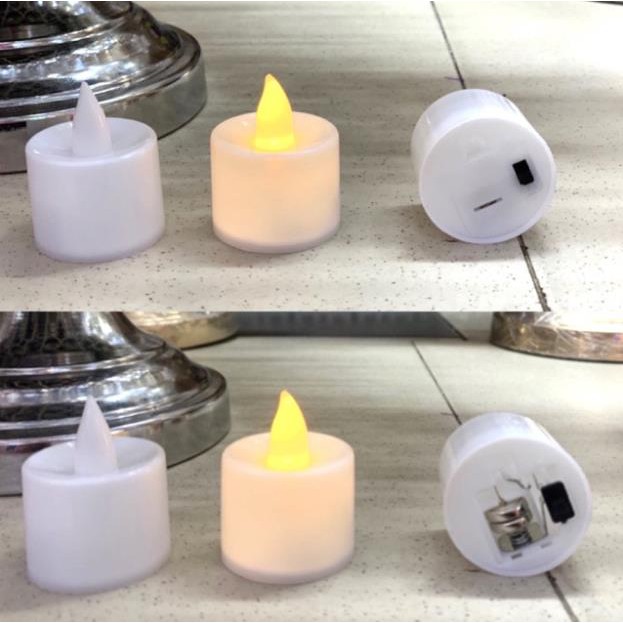 Nến tealight điện tử (loại tim nến ko chuyển động)