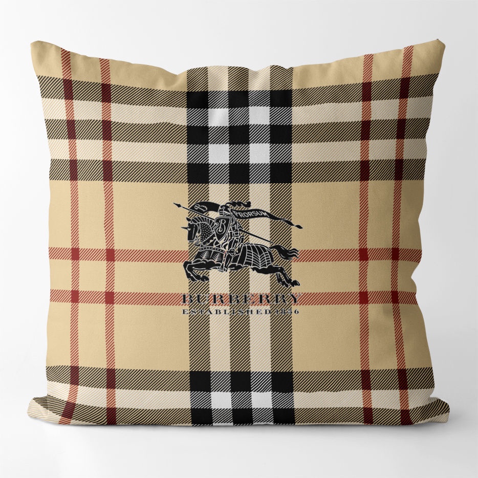 Burberry _ war horse Series Vỏ Gối 45cmX45cm Vuông Sofa Gối Màu Sáng Tạo sarung bantal Đệm