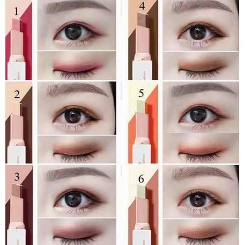 Phấn Mắt 2 Line Dạng Thỏi Lameila  Color Eye Shadow Bền Màu, Không Trôi 3.8g