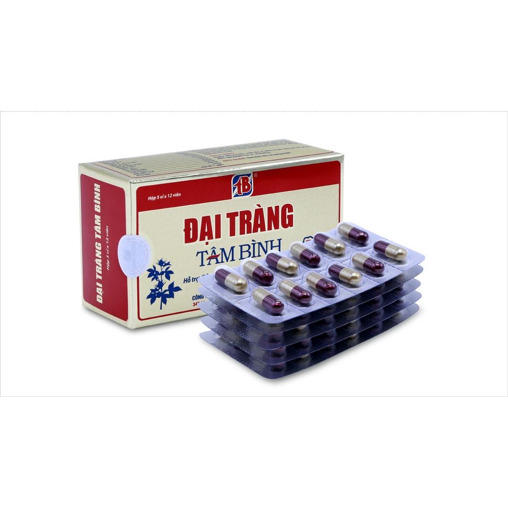 Đại Tràng Tâm Bình/ Đại tràng Tâm Bình Extra  - Hộp 60 viên