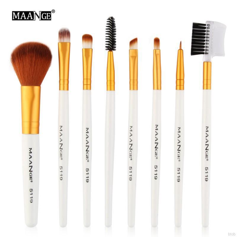 Bộ 8 cọ trang điểm MAANGE