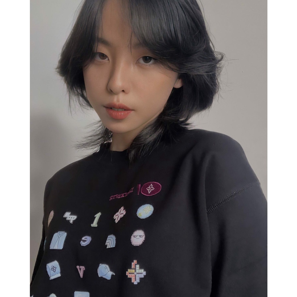 Áo thun 𝗜𝗡𝗧𝗘𝗥𝗡𝗘𝗧𝗟𝗢𝗩𝗘 𝗣𝗜𝗫𝗘𝗟 𝗕𝗟𝗔𝗖𝗞 ®️ - 𝑯𝒂̀𝒏𝒈 𝒄𝒉𝒊́𝒏𝒉 𝒉𝒂̃𝒏𝒈