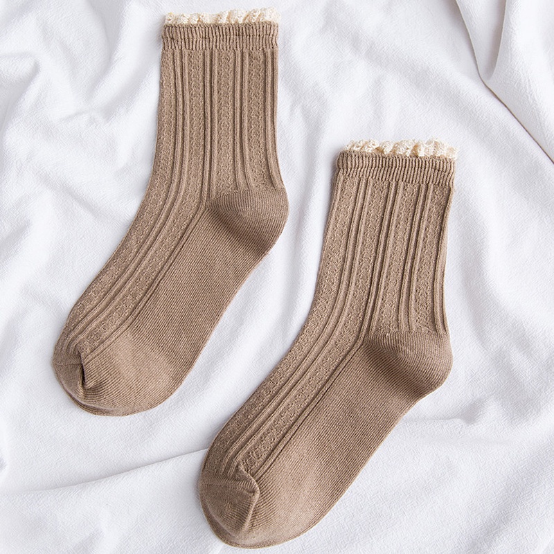 Vớ ren thiết kế ngọt ngào dễ thương thoải mái dành cho nữ