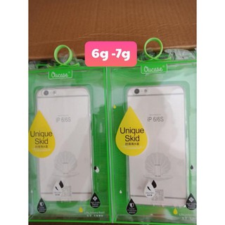 Ốp lưng IPHONE 6 6s ,6 plus6s plus ,78 Oucase dẻo, trong suốt(VU)