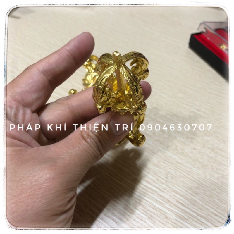 Chày kim cang , chất liệu đồng , nhiều kiểu loại ,họa tiết đặc trưng Mật tông Phật Giáo