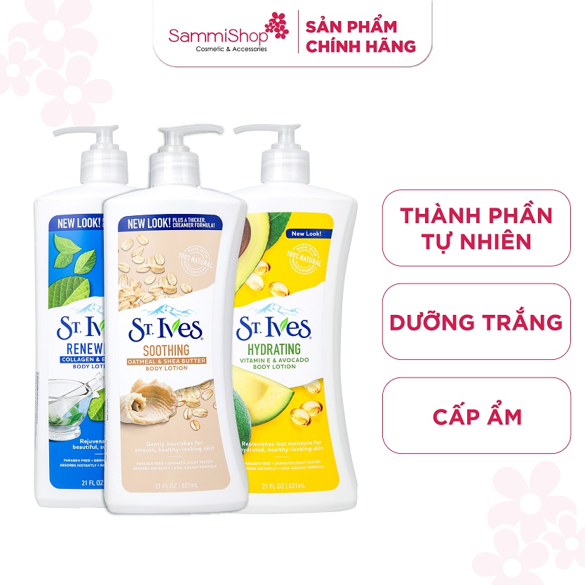 Sữa Dưỡng Thể St.ives Body Lotion 621Ml