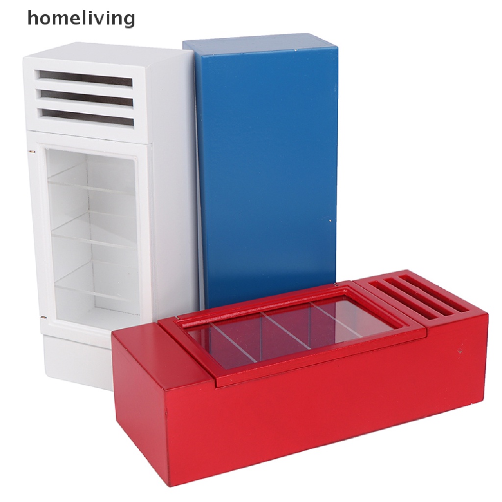 Tủ Lạnh Mini Tỉ Lệ 1: 12 Trang Trí Nhà Búp Bê