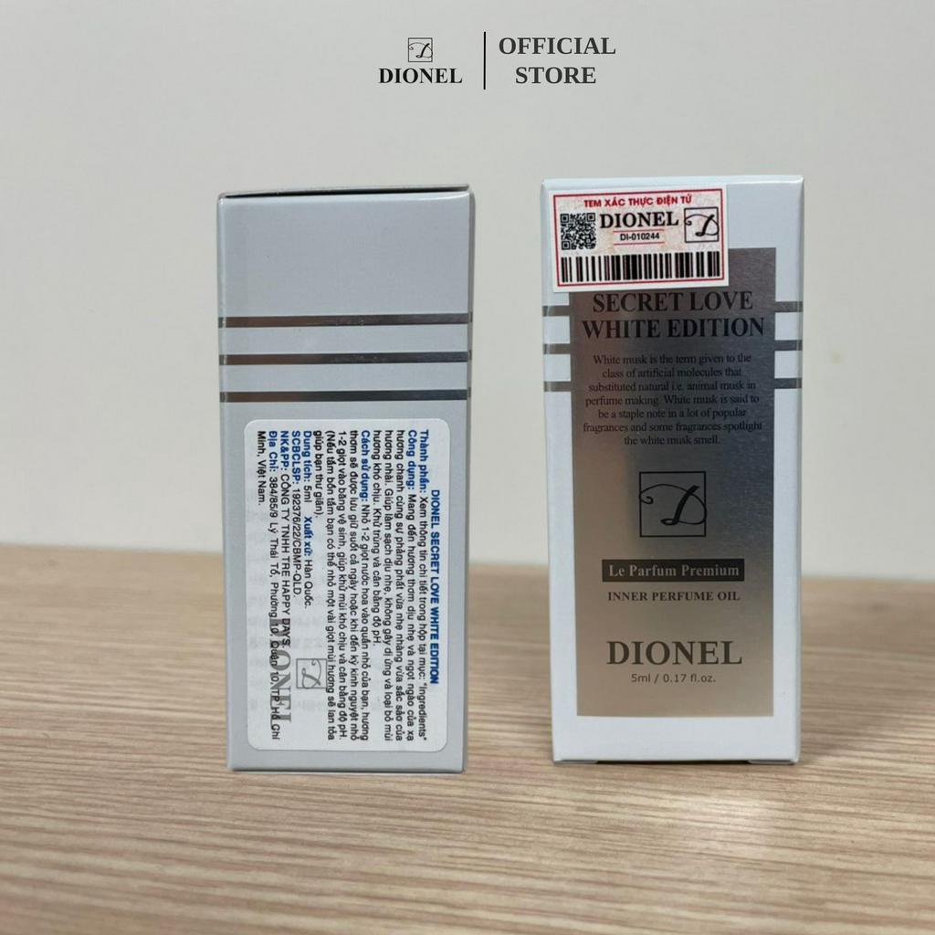 Nước Hoa Vùng Kín Dionel White Edition Perfume Hương Hoa Cam Thuần Khiết 5ml - Che tên sản phẩm
